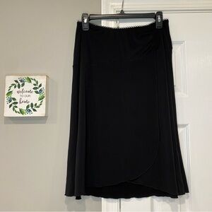 Outfit JPR Black Mid Length Skirt Slip Women’s Medium Vintage Made In USA